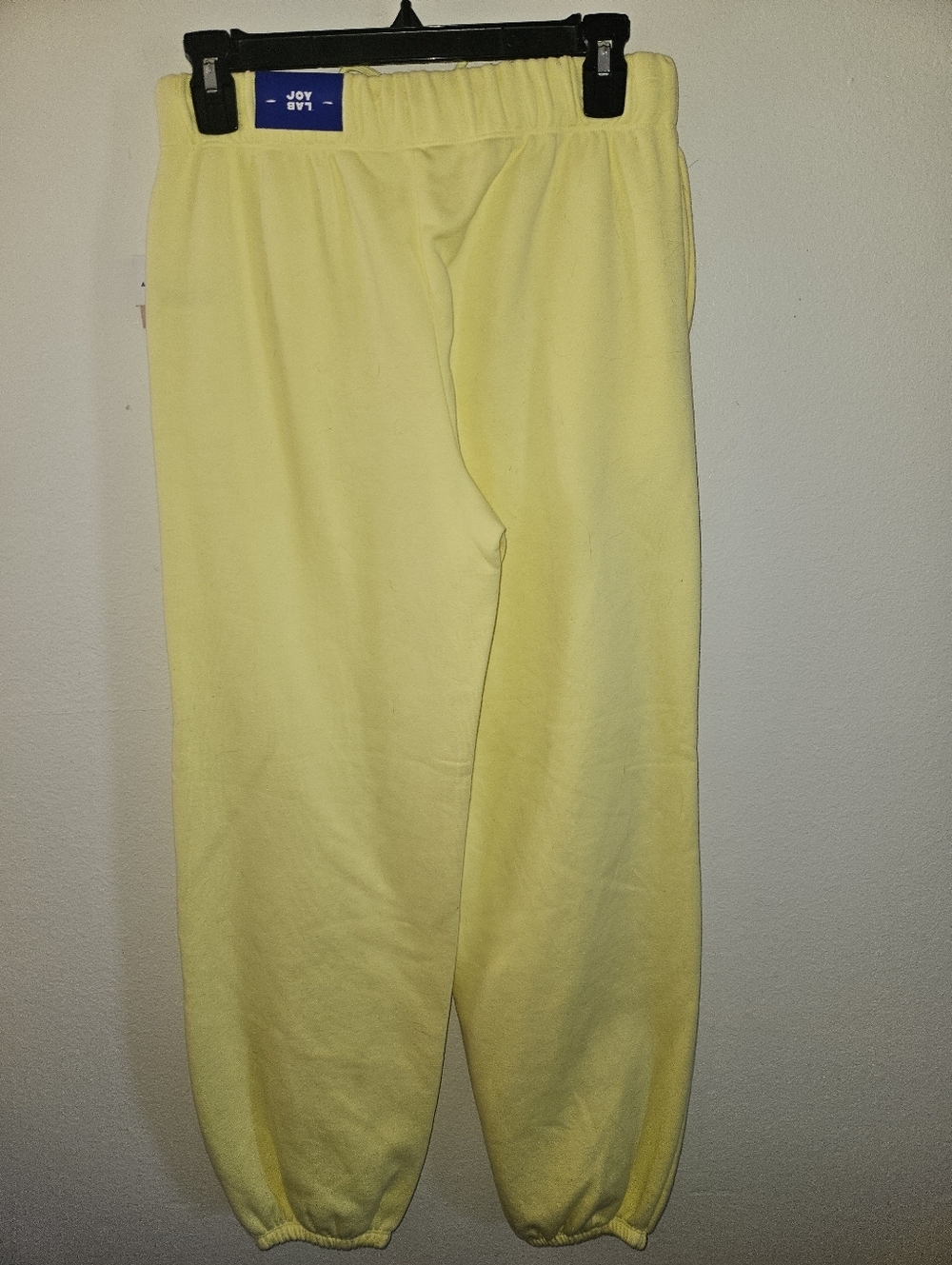 Joy Lab Womans Regular Length Yellow Sweat Pants Size Xs - Picture 8 of 11